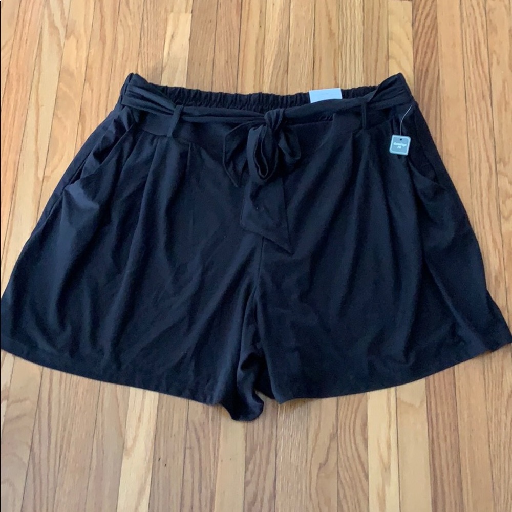 Black shorts